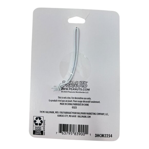 Hallmark 2023 Snoopy Woodstock Rainbow Enamel Metal Christmas Ornament NEW - Picture 2 of 4